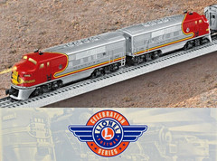 Lionel #24571 #24572 PWC 2383 Santa Fe F3 A-A Diesel Engine Set w/TMCC/RS MINT