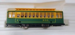 HO Mehanotehnika RSO Atest Z-75202 Trolley Car Green & Yellow
