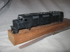 X4035Z HO ATHEARN UNDECORATED EMD FP45 DIESEL LOCO BODY SHELL