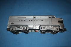 Kusan KMT Burlington Alco Diesel Locomotive Dummy Unit.