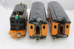 Pre-War Ives – Wide Gauge Halloween/Tiger Passenger Set – #1071 – 1930
