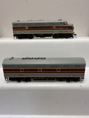 Athearn HO G2531 Lackawanna EMD F3A/F3B Phase 2 Diesels 803A & 803B – DCC Ready
