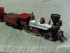 N Bachmann 4-4-0 American Type Steam Locomotive Central Pacific ‘Jupiter’