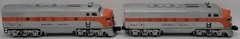Lionel 2345 Vintage O Western Pacific F3 AA Diesel Locomotive Set