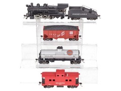 Gilbert 433 HO Vintage 0-6-0 Steam Locomotive & Tender #433/Box
