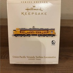 Vintage 2006 Hallmark Ornament- Lionel Union Pacific Veranda Turbine Locomotive