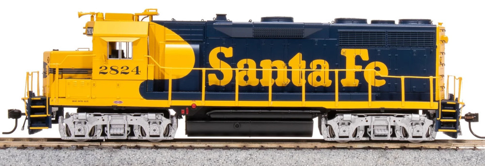 BROADWAY LIMITED 7530 HO EMD GP35 ATSF 2824 Warbonnet Paragon4 Sound/DC/DCC