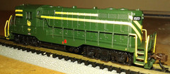 N SCALE BACHMANN EMD GP7 CENTRAL NEW JERSEY CNJ #1523 62459 DCC