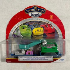 Chuggington Die Cast Train Irving’s Rubbish & Recycling Cars 2010 Brand New