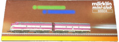 Z Marklin Mini Club 88604 F7 A-B Atlantic Coast Line Loco +CC (Tested)