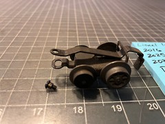 Lionel Train 2037 2018 2026 2029 Locomotive 4 WHEEL TRAILING TRUCK PART LOT C2