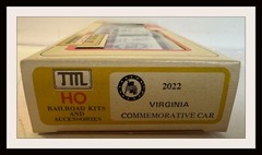 TML HO Virginia Box Car Kit New Old Stock