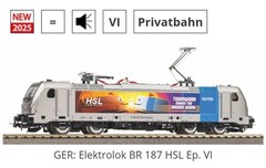 Piko Railpool BR 187 Electric Locomotive 21708 HO Scale DCC Sound