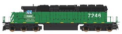 InterMountain N Scale 69387 FURX ex-BN Patch SD40-2 Locomotive