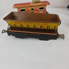 Vintage Marx Wind Up Locomotive Tin Lot – No Key & Untested – Please See Picture