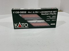 N scale Kato #106-0802 Southern Pacific PA-1 & PB-1 Loco set NEW Test Ran 3.1.1