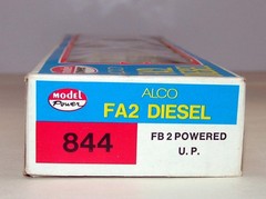 ROCO MODEL POWER HO ALCO FA2 DIESEL LOCOMOTIVE UNION PACIFIC (L12)