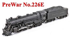 Lionel Prewar No.226E & 2226W Diecast Tender /13/ 1938-41