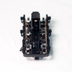 4 Piece Model Train Trolley, HO Scale Railway Accessories 1:87 Model Train