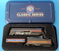 Lionel 1:120 Scale DieCast Locomotive – Classic Series – N&W ‘J’ 4-8-4