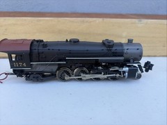 Rivarossi HO 2-8-2 Mikado Steam Engine #1174 As/is Needs Nose