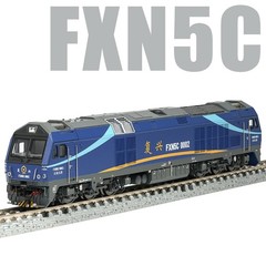 Charming China Railway FXN5C Diesel Locomotive (DC ) Train Model – N scale
