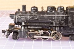 Mantua 2-6-2 PRR 11.6oz Steam Locomotive/Tender GWC, light works VAL