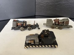 Lot of HO Scale Model Train Engines, Body Shells Parts