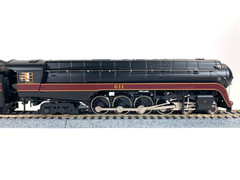 HO MTH 80-3265-1 Norfolk & Western J Steam Locomotive #611 – Protosound 3.0