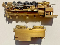 CB&Q S-2 PACIFIC 4-6-2 BRASS STEAM LOCOMOTIVE LMB-KUMATA