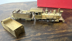 Westside Model Co. HOn3 Brass 2-8-0 Class C-16 D&RGW #278 w/Custom Tender DNR