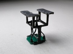 NGauge General-purpose ATS On-board Unit 4 pcs Unpainted 8K High Definition