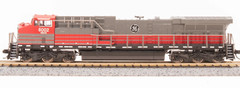 BROADWAY LIMITED 8576 N SCALE GE AC6000 GECX 6 Gray & Red, Paragon4 Sound/DC/DCC