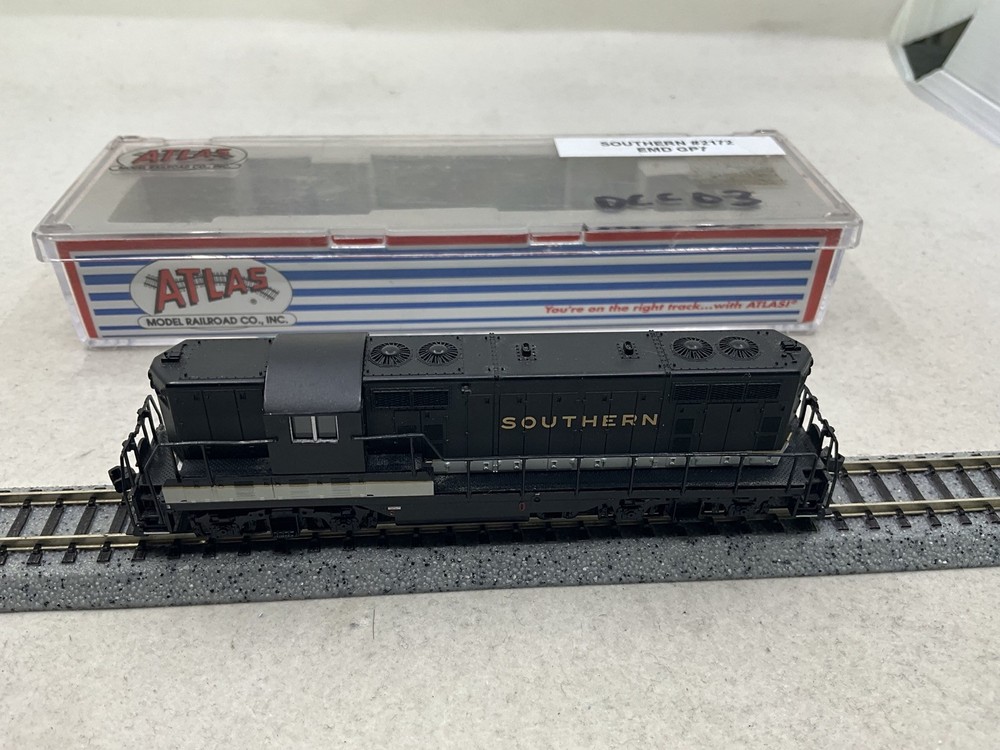 Atlas N Scale Southern EMD GP7 Loco with installed DCC Decoder #03