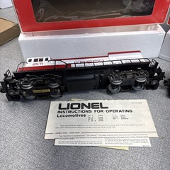 Lionel Trains Frisco U36B Diesel Engine Pair Item #6-8571 Powered & 6-8572 Dummy