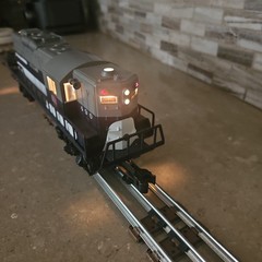 Williams #306 O Scale GP-9 Wabash Power A With Horn #490 Tested! Runs Great READ