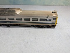 Rapido 16501 HO Budd RDC Via Rail Canada Early #6109 Weathered LokSound4 Read