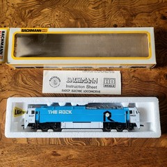 Bachmann 0751 GE E60CP Electric Locomotive ROCK ISLAND 4421 THE ROCK HO