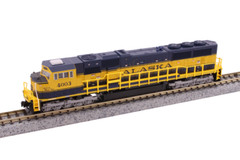 N KATO 176-6410DCC Alaska Railroad SD70MAC Spirit of Moose Pass Rd# 4003