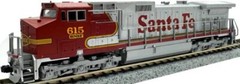Kato ~ N Scale ~ C44-9W BNSF Warbonnet #615 ~ DC Version ~ 176-3515