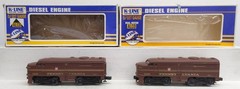 K-Line K2121 O Gauge Pennsylvania Alco AA Diesel Locomotive Set #2121/Box