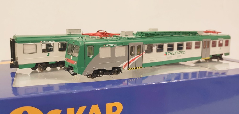 Os.kar Art. 2082 Trenord Electromotive Force Ale 582 039 + Cab Control Cars Le