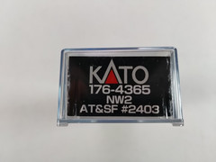 KATO 176-4375 N Scale DC EMD NW2 Switcher AT&SF #2403 New Old Stock