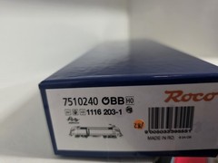 Roco OBB Song Contest 1116 Electric Locomotive 7510240 HO Scale DCC sound