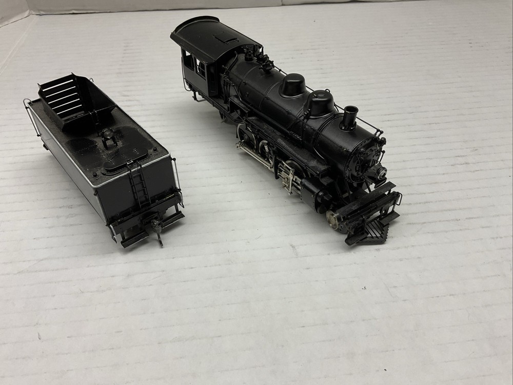 NWSL Milwaukee Road HO Scale Brass K1 2-6-2 Steam Locomotive and Tender