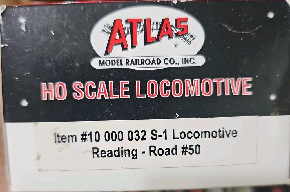 atlas ho locomotive S-1 Reading #50