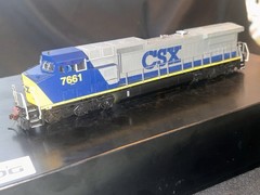 Bachmann Spectrum 83505 HO Diesel Locomotive 8-40CW Dash CSX 7661 DCC NEW