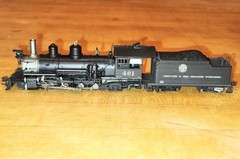 3rd Run 2013 Blackstone Weathered HOn3 D&RGW K-27 461 Moffat Tunnel DCC Sound