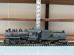 Lobaugh Brass Southern Pacific 0-6-0 S-12 Steam Engine w/Tender O 2 Rail