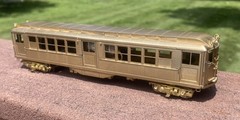 HO Scale Brass Powered NY IRT LoV Subway Car Unpainted Possibly WP Car Company